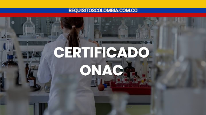 certificado ONAC
