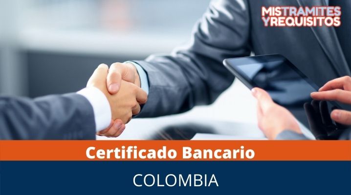 certificado bancario Colombia