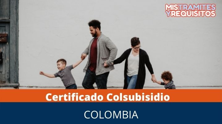 Certificado Colsubsidio 
