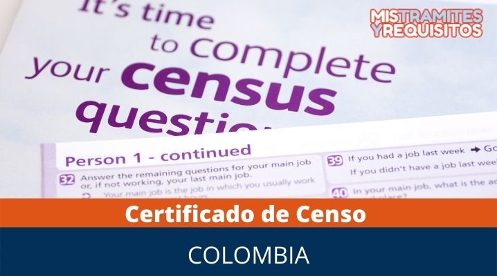 Certificado de censo 