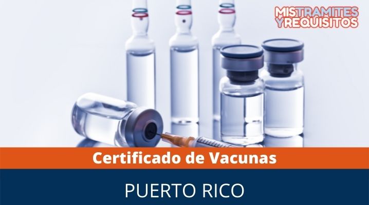 Certificado de Vacunas Puerto Rico
