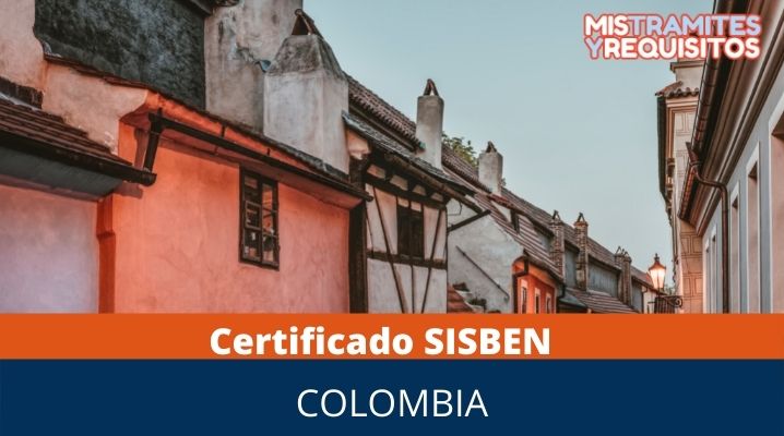Certificado Sisbén