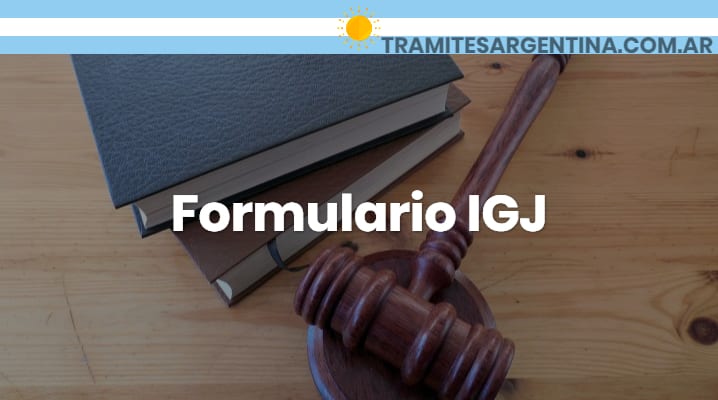 Formulario IGJ