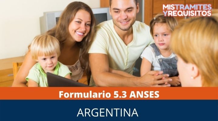 Formulario 5.3 ANSES Argentina
