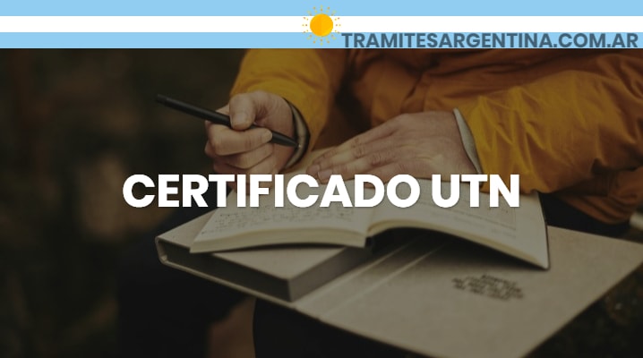 Certificado UTN