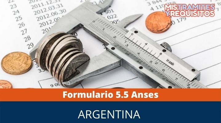 Formulario 5.5 ANSES Argentina