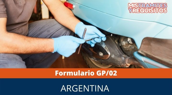Formulario GP/02 