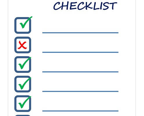 Requisitos para afiliarse a un sindicato checklist