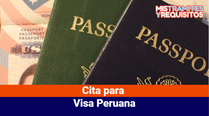 Cita para Visa Peruana