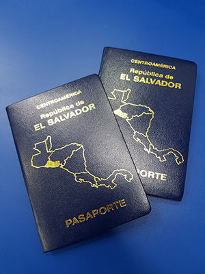 pasaporte salvadoreño