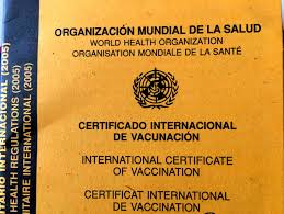 Certificado de Vacunas Internacional 1
