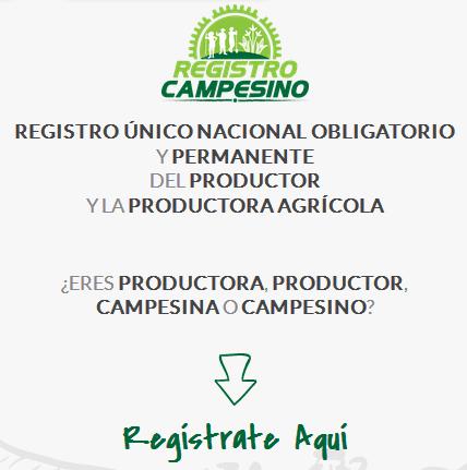 Certificado de Registro Campesino 