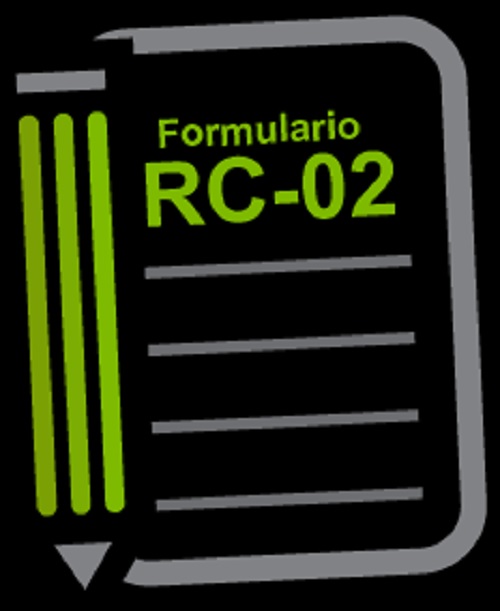 Formulario RC-02 