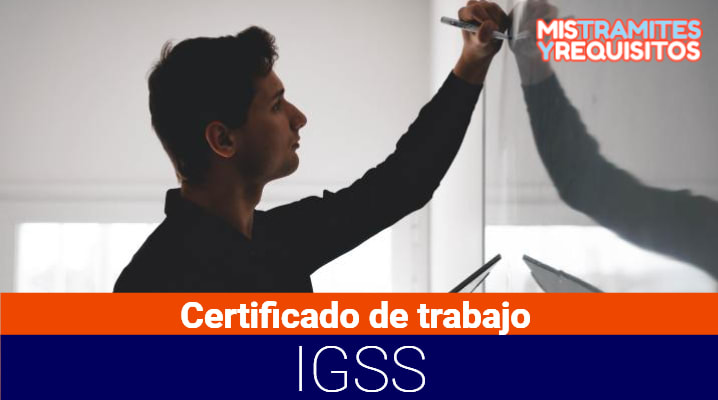 Certificado de trabajo IGSS