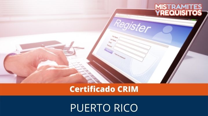 Certificado del crim Puerto Rico