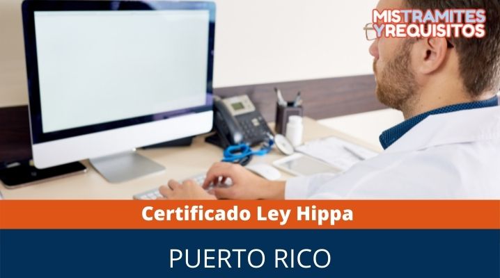 Certificado ley HIPAA 